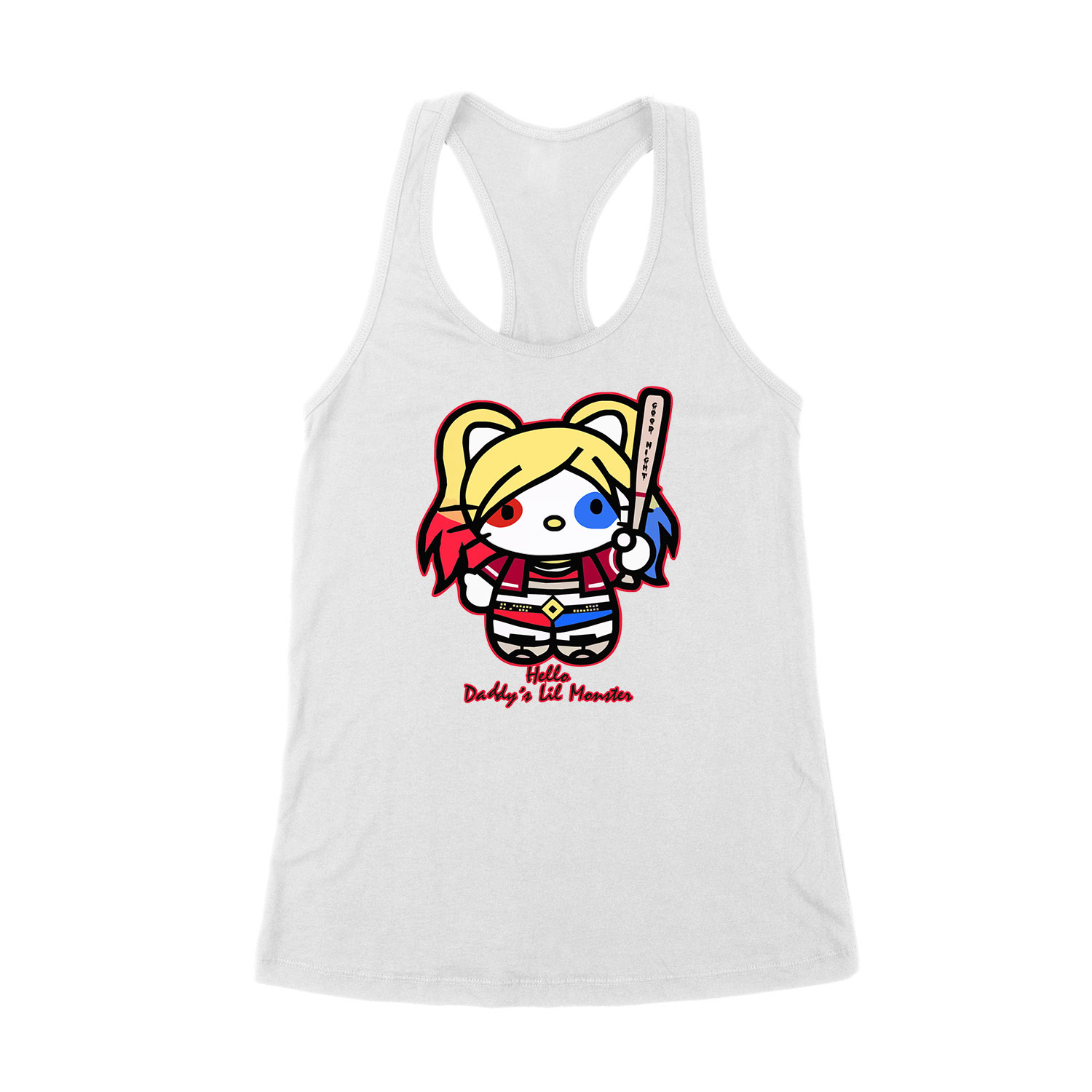 Harley Quinn Fehér Női Trikó