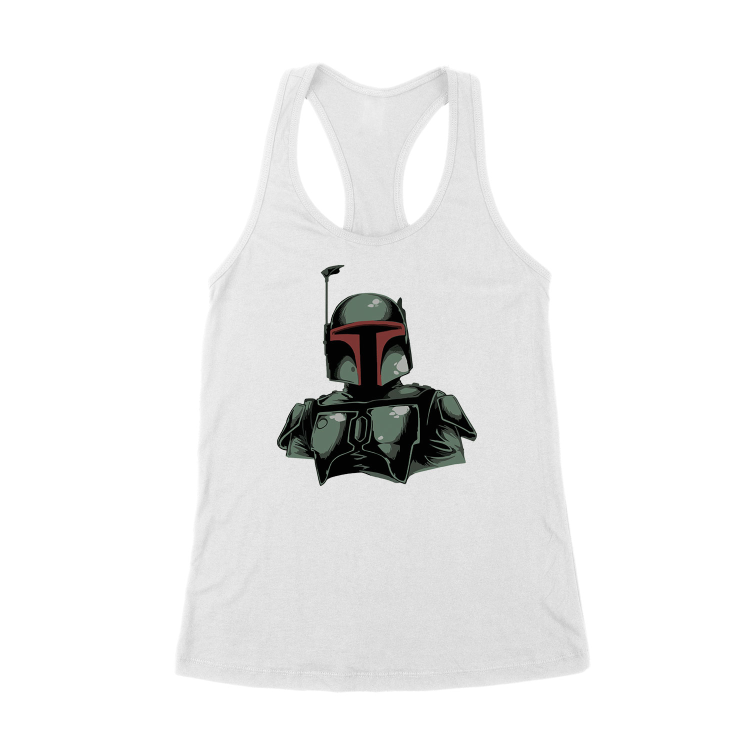Star Wars Boba Fett Fehér Női Trikó