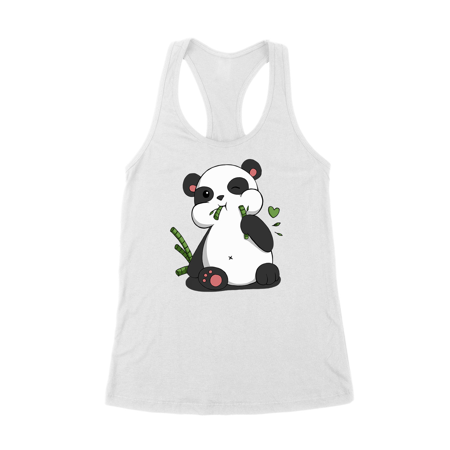Panda pandás Fehér Női Trikó