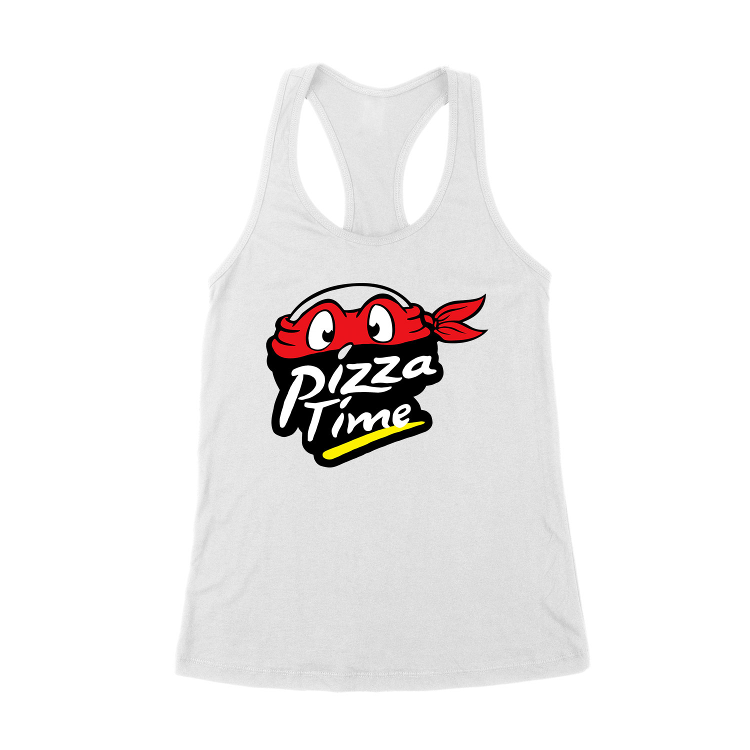 Tini Ninja Teknőcök Pizza Fehér Női Trikó