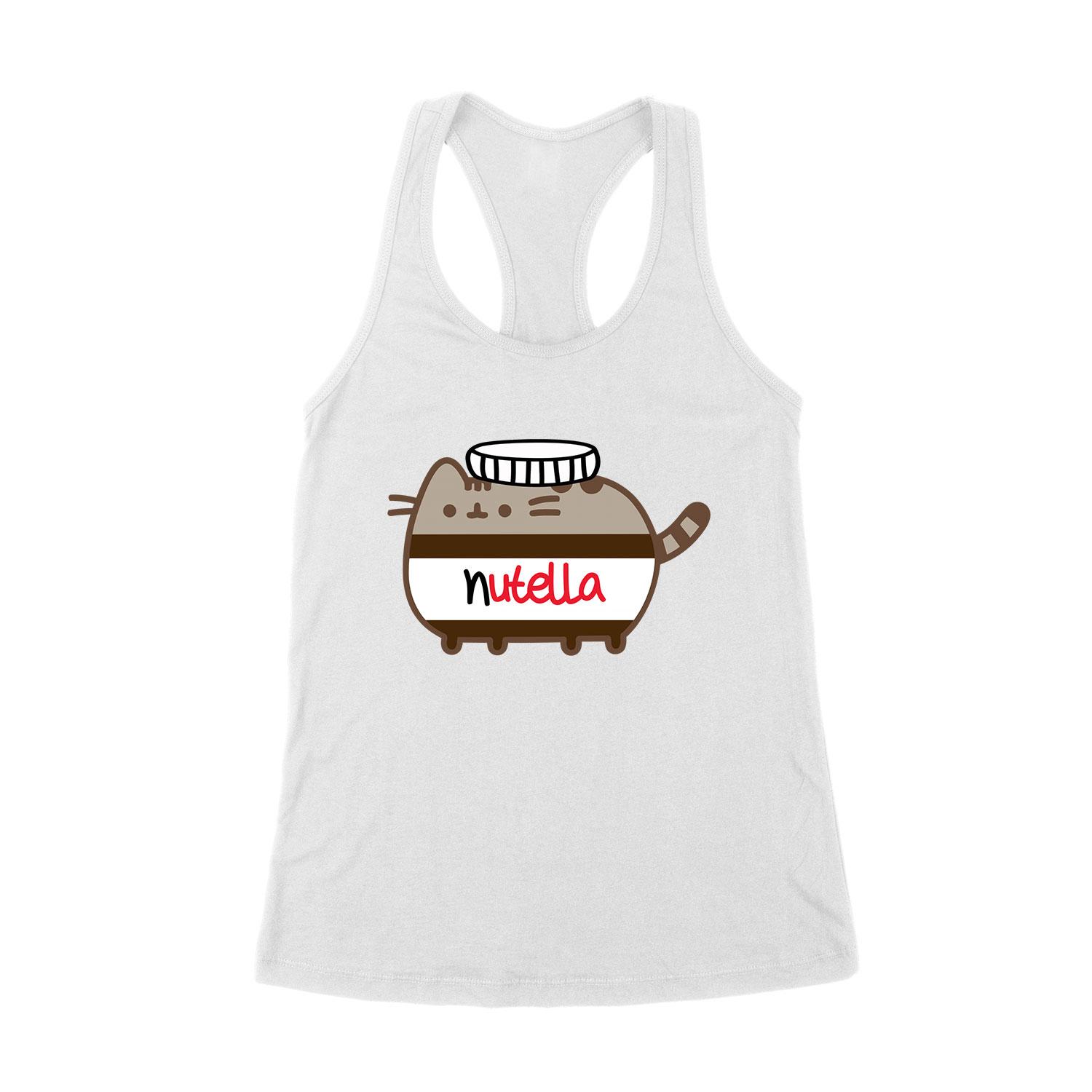Nutella Pusheen Fehér Női Trikó