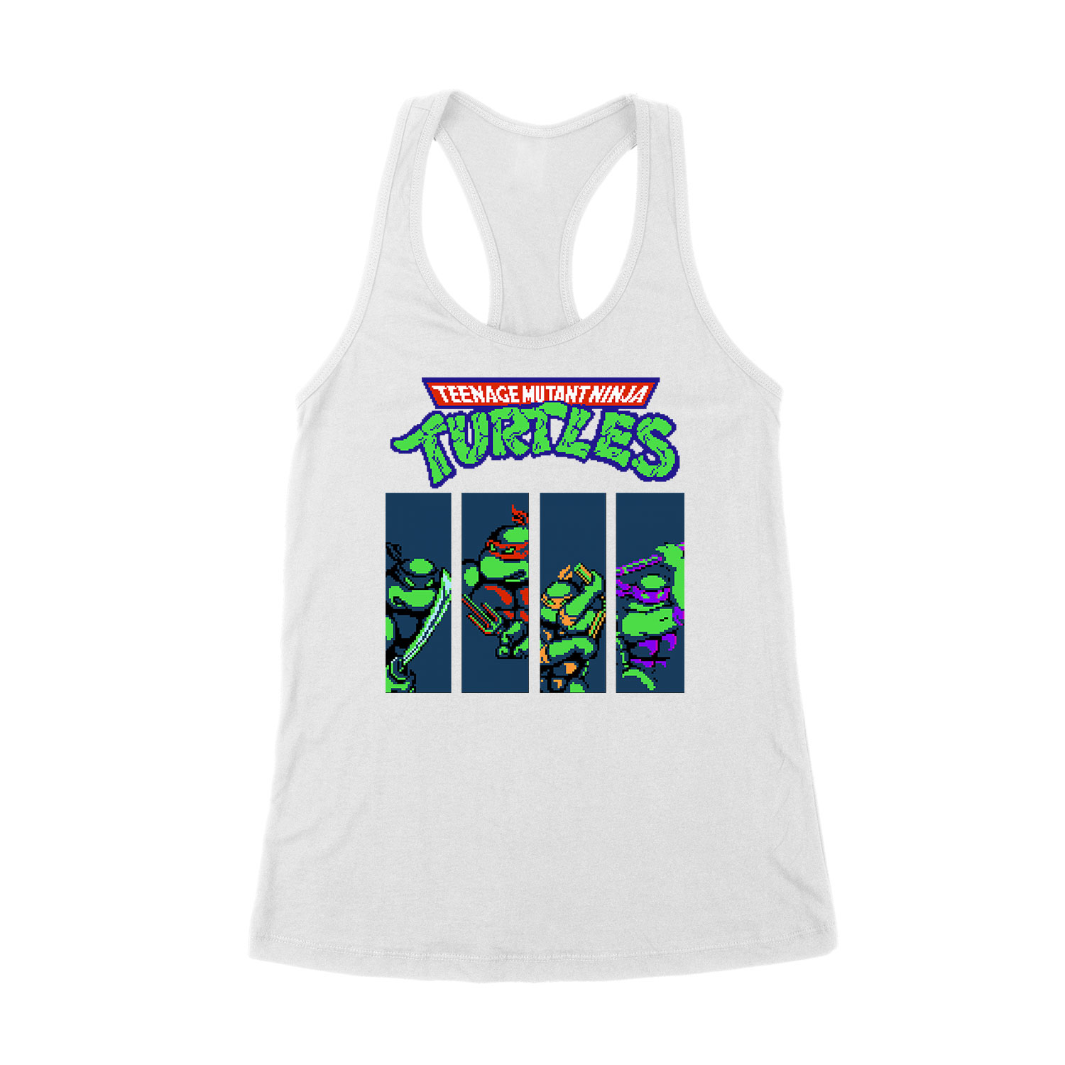 Tini Ninja Teknőcök tmnt Fehér Női Trikó