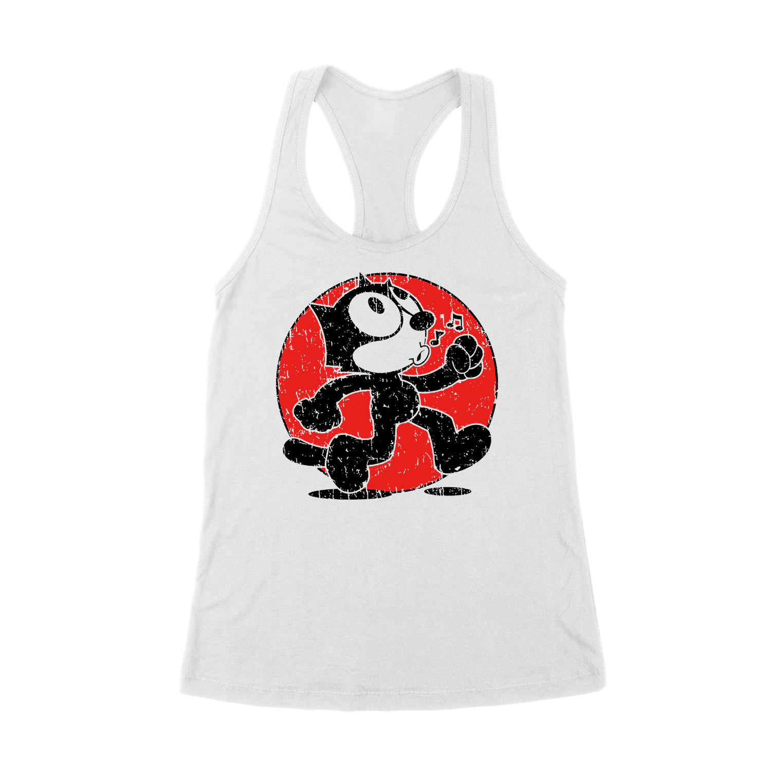 macskás cicás macska Fehér Női Trikó