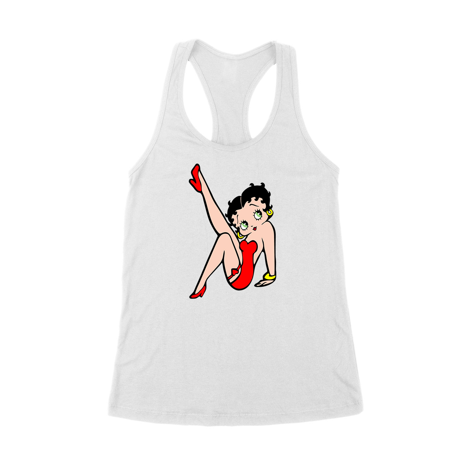 Betty Boop Fehér Női Trikó