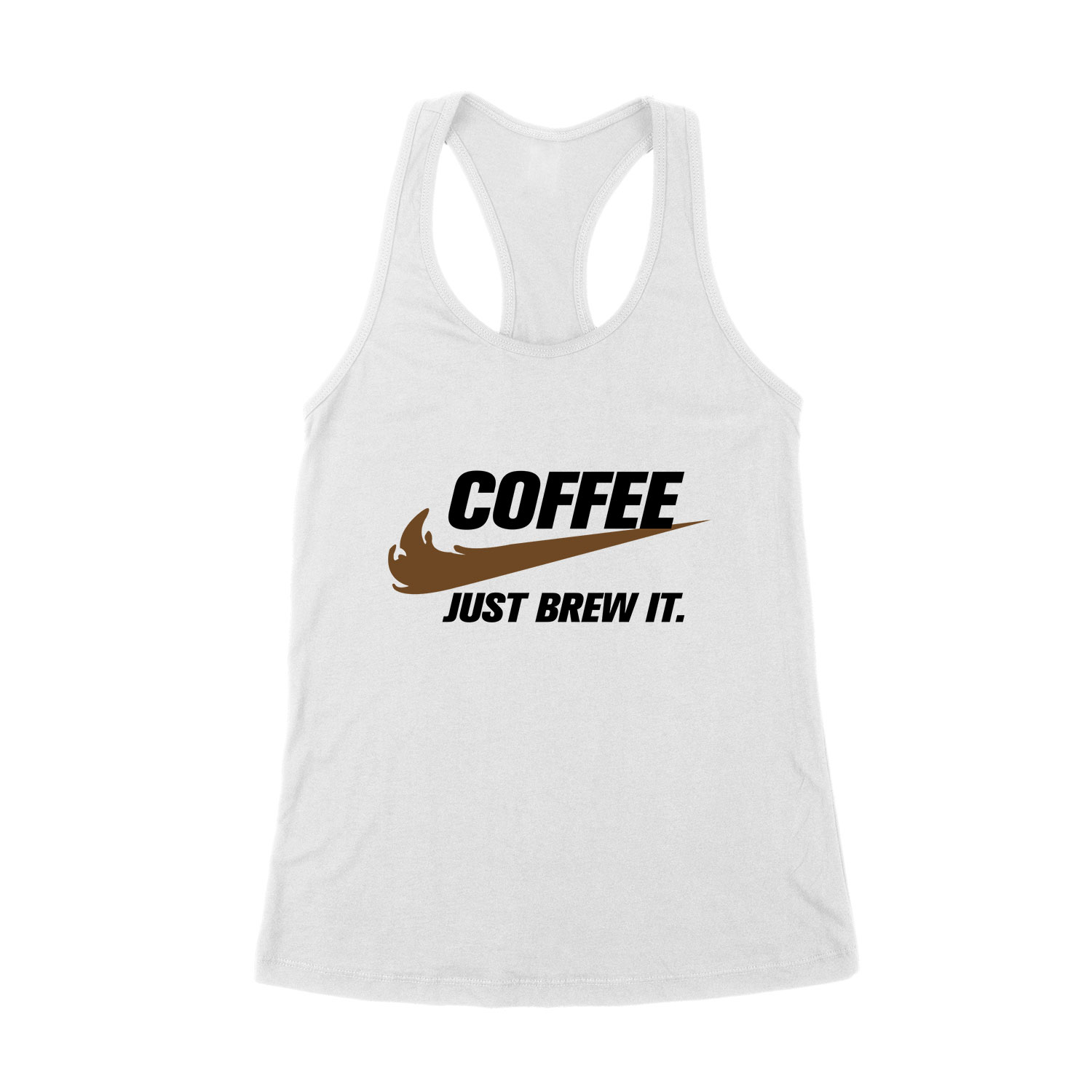 kávé coffe Fehér Női Trikó