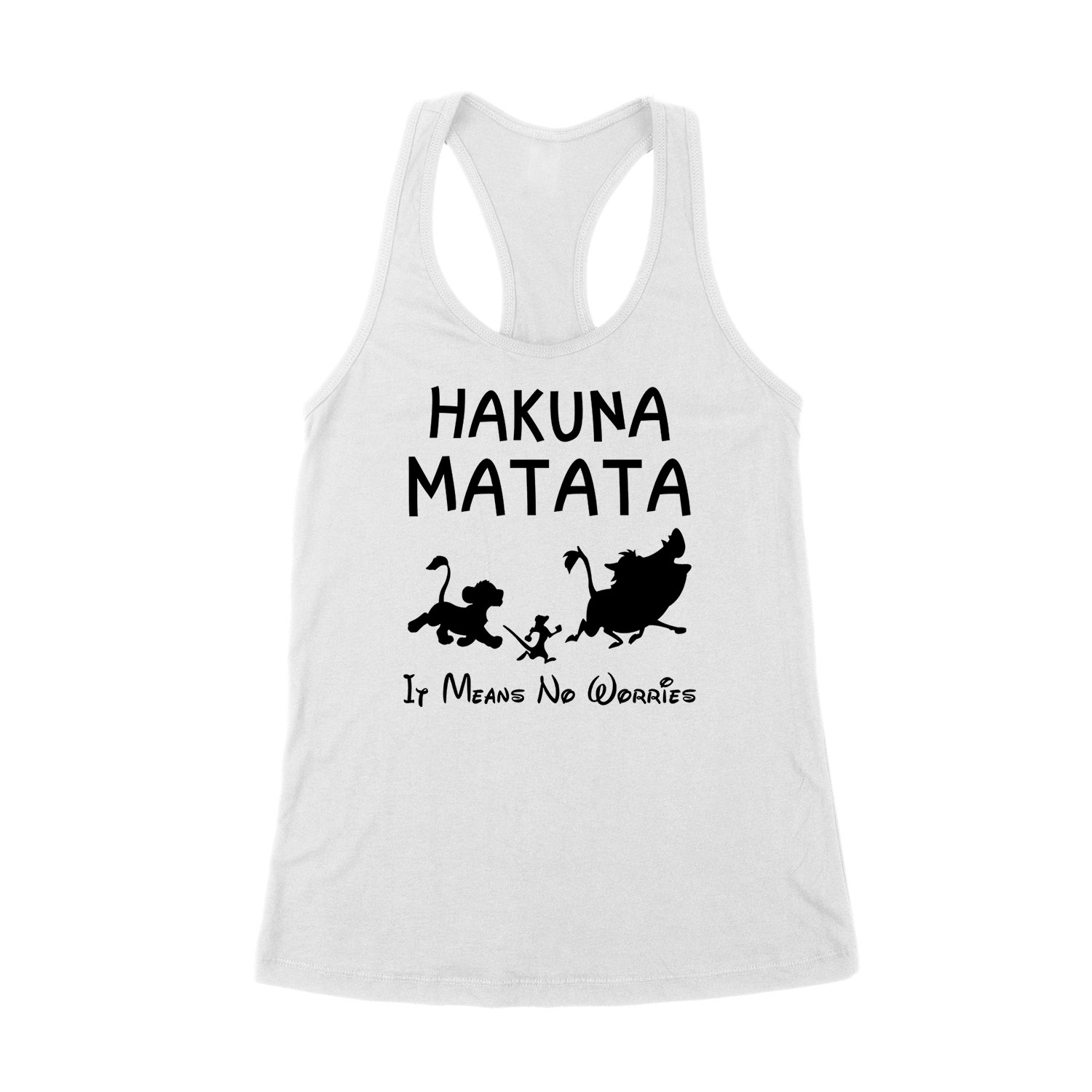 hakuna matata az oroszlánkirály Fehér Női Trikó