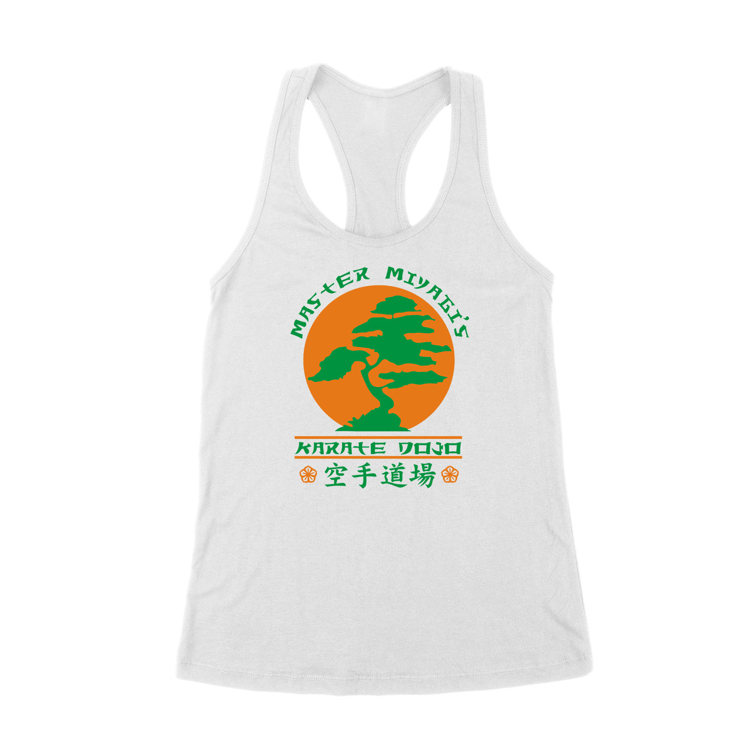 miyagi karate kölyök Fehér Női Trikó