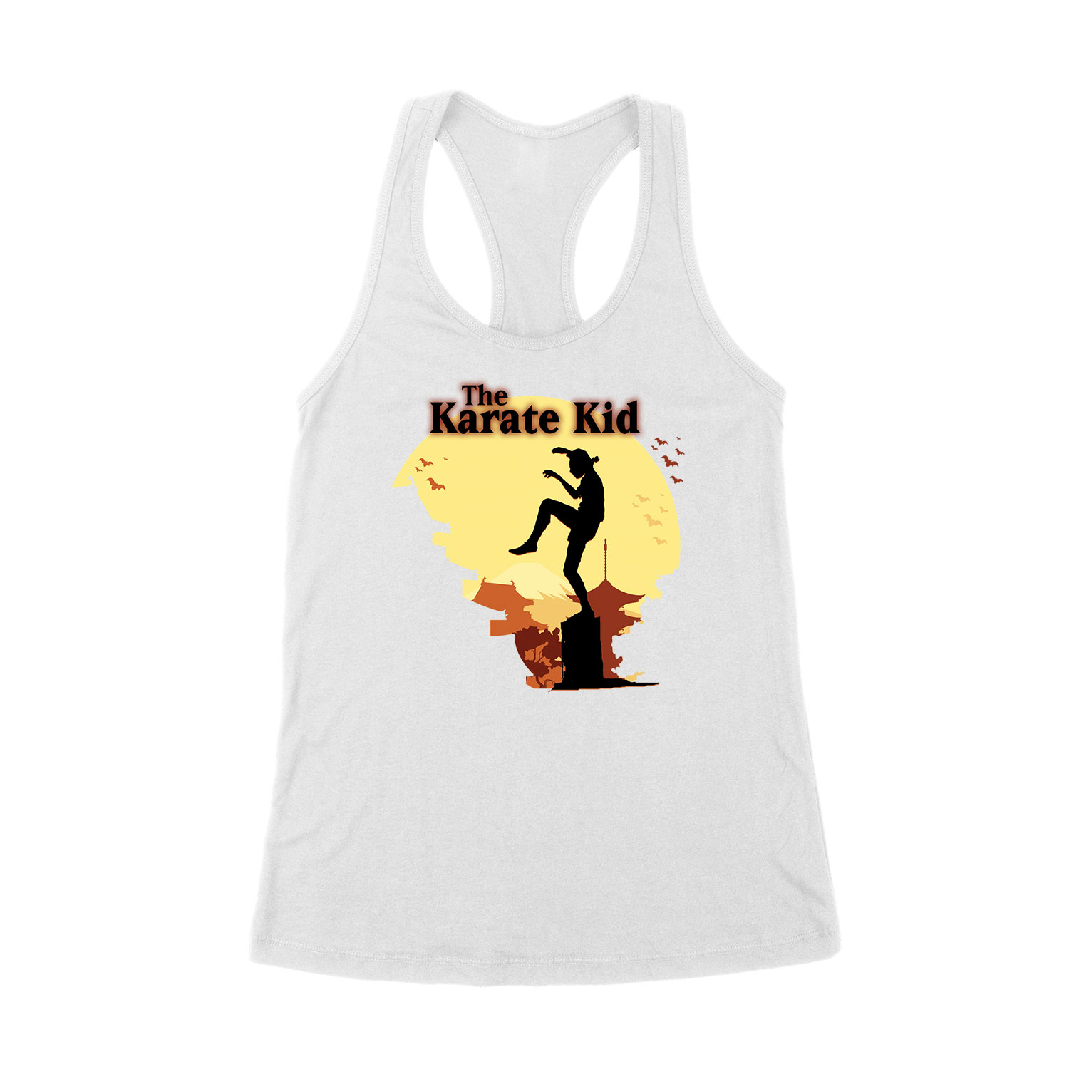 Karate Kölyök Karate Kid Fehér Női Trikó