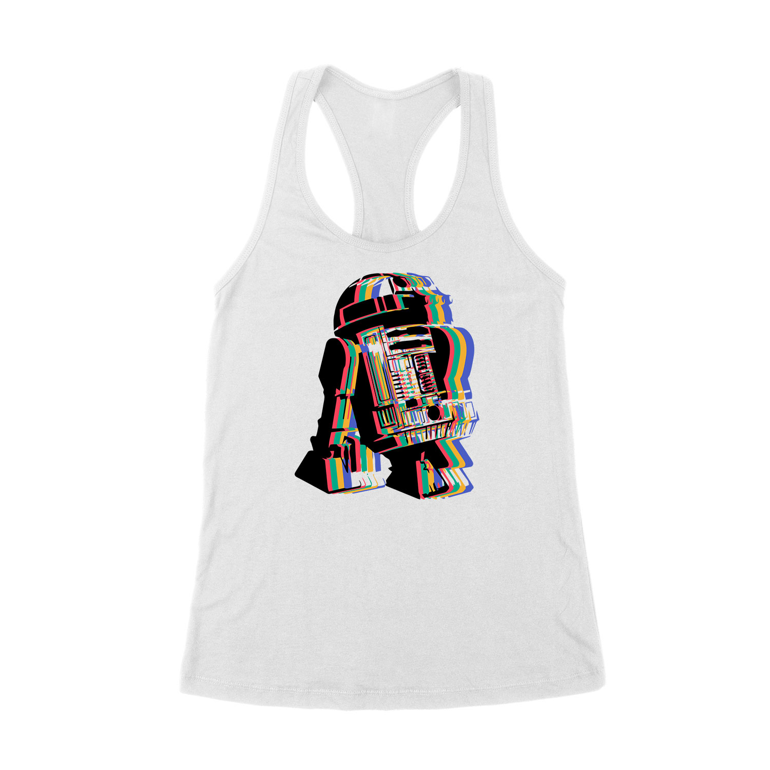 r2d2 star wars Fehér Női Trikó