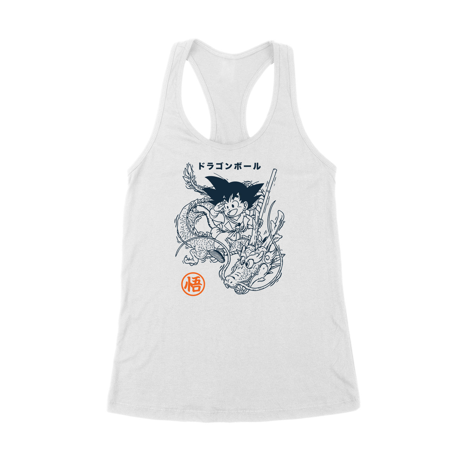 son goku dragon ball Fehér Női Trikó