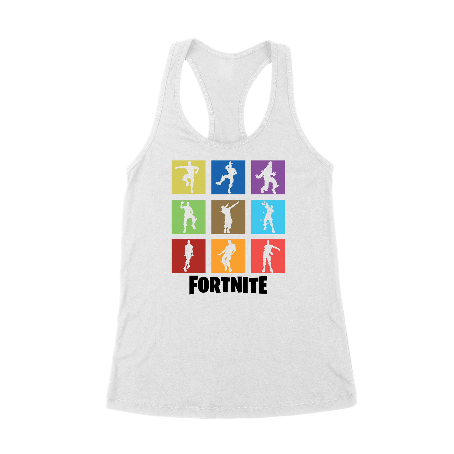 fortnite emotok Fehér Női Trikó