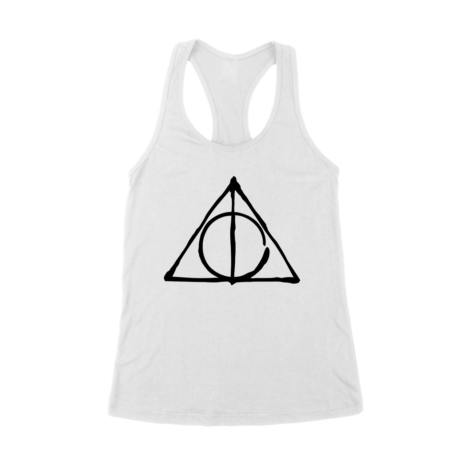 harry potter halál ereklyéi Fehér Női Trikó