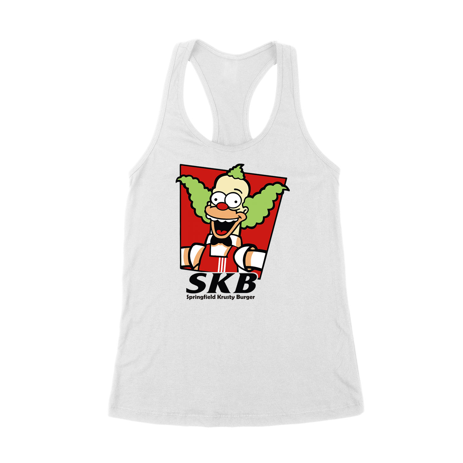 krusty burger simpson család Fehér Női Trikó