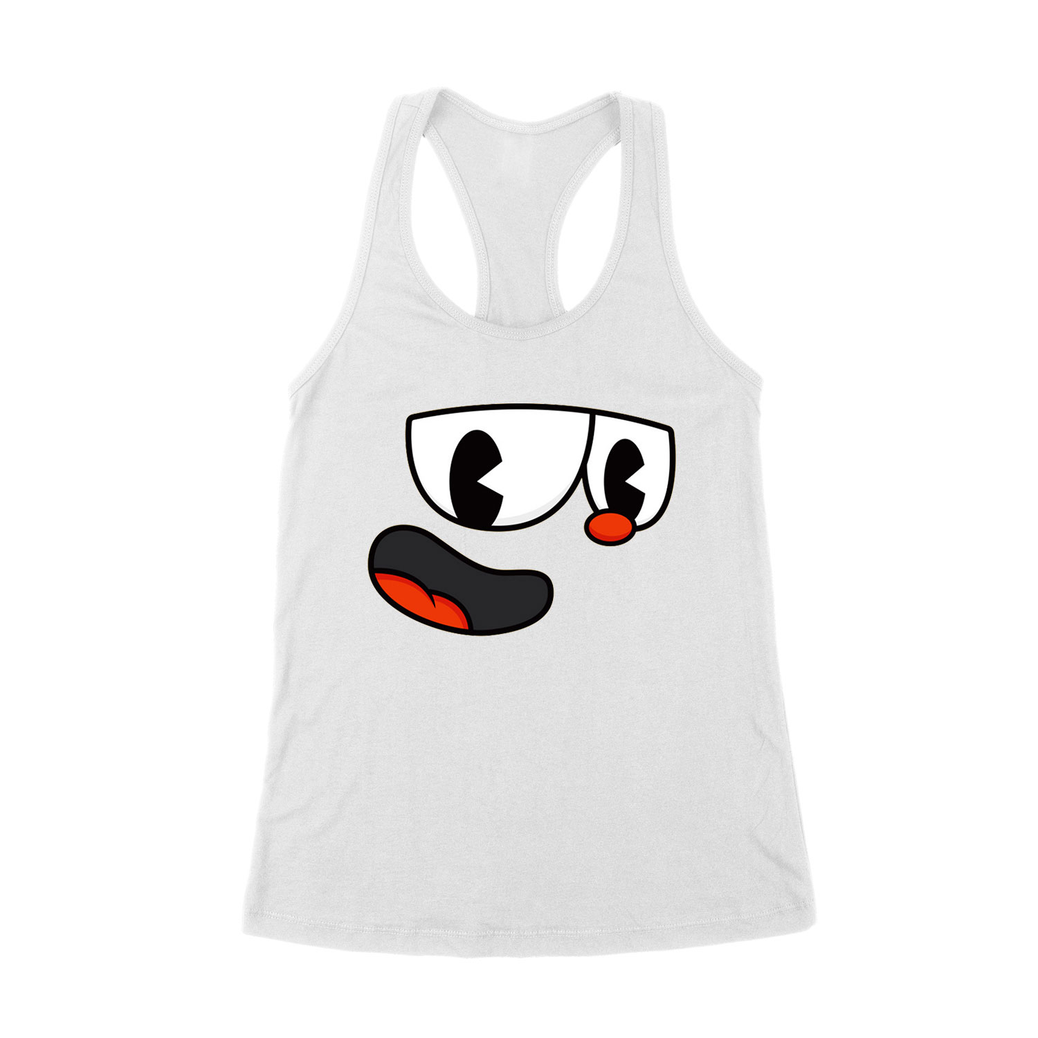 cuphead Fehér Női Trikó