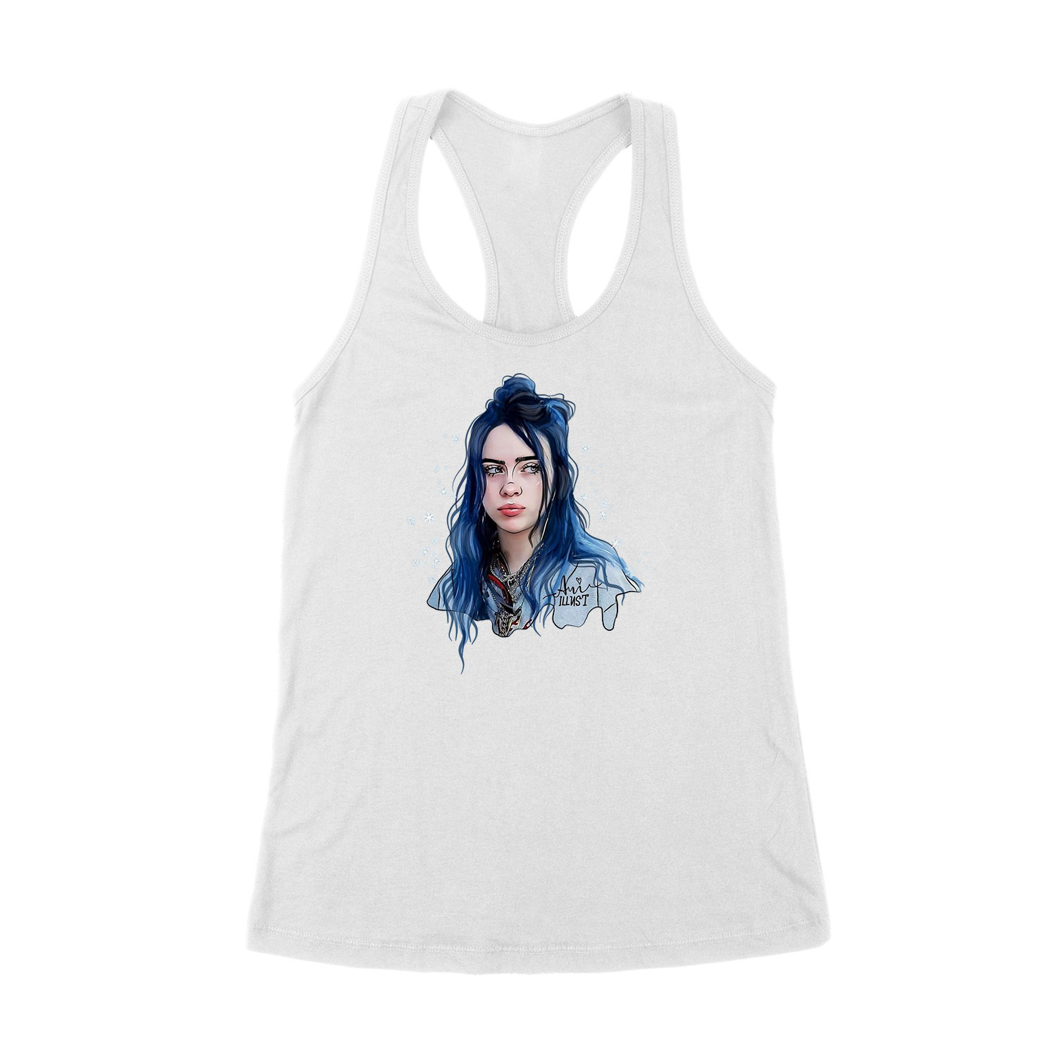 billie eilish Fehér Női Trikó