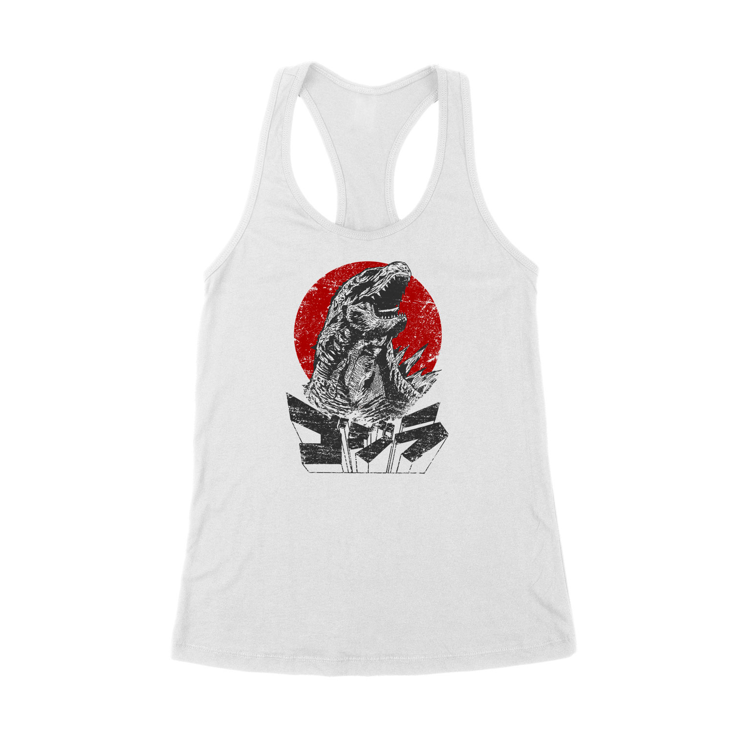 godzilla Fehér Női Trikó