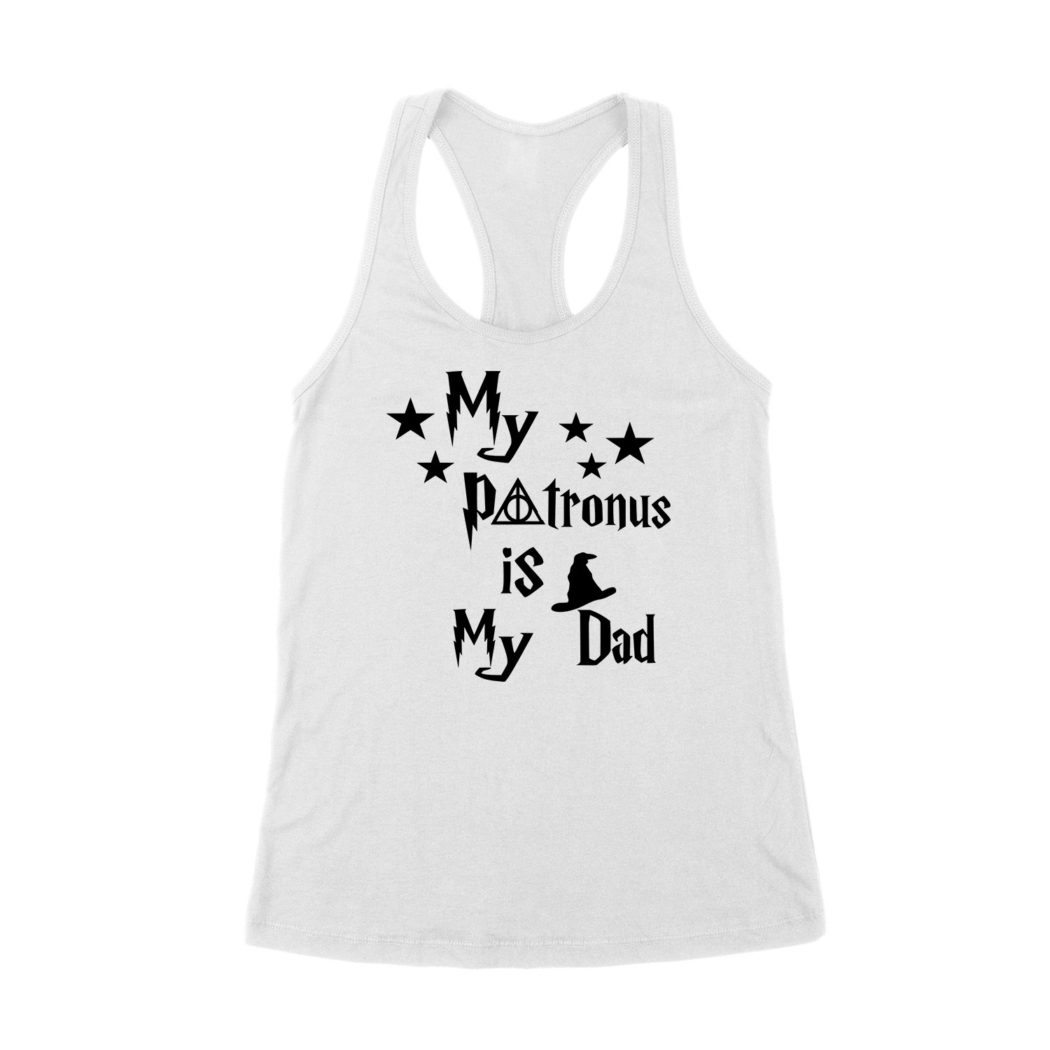harry potter apa patrónus dad Fehér Női Trikó