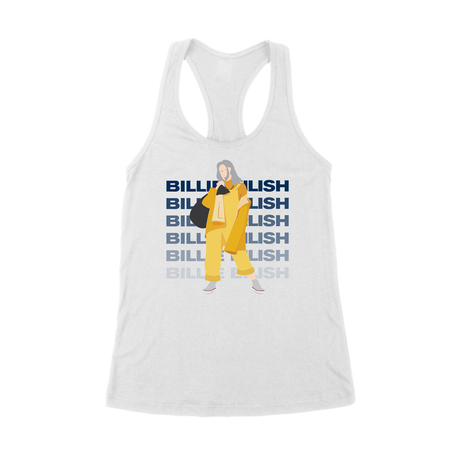 billie eilish Fehér Női Trikó