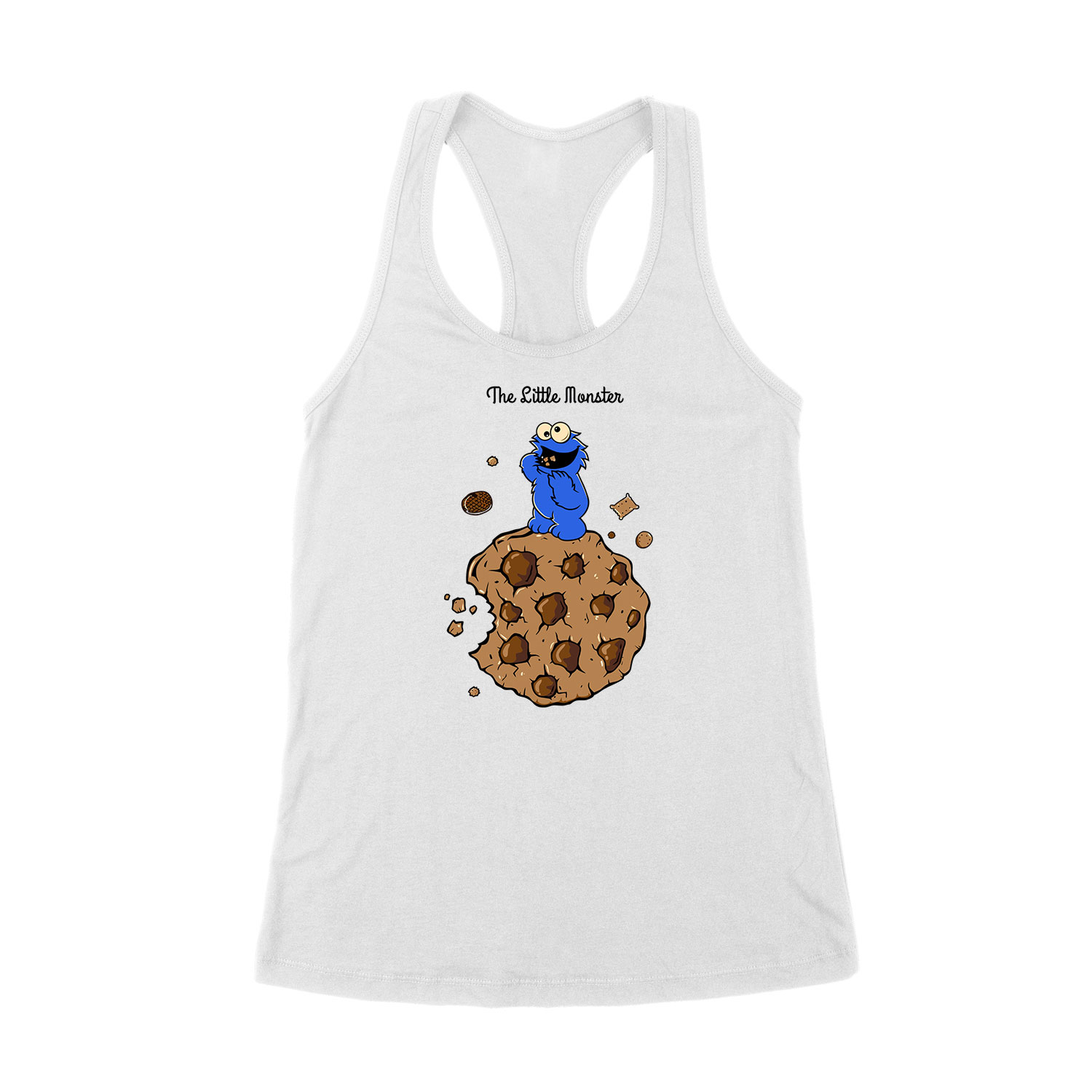 sütiszörny cookie monster Fehér Női Trikó