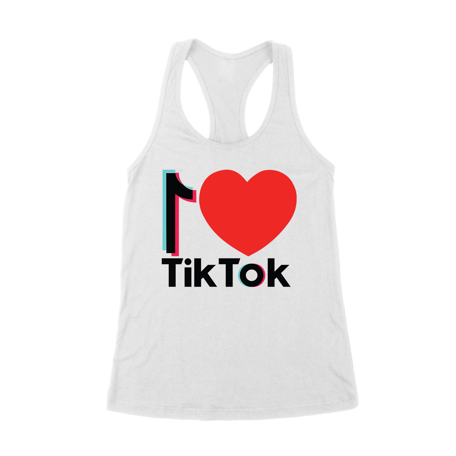 tik tok Fehér Női Trikó