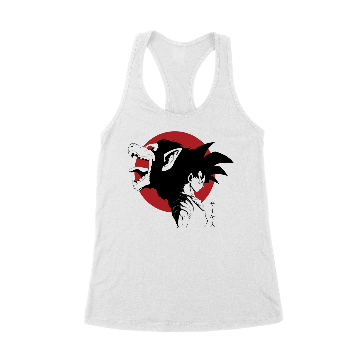 dragon ball son goku Fehér Női Trikó