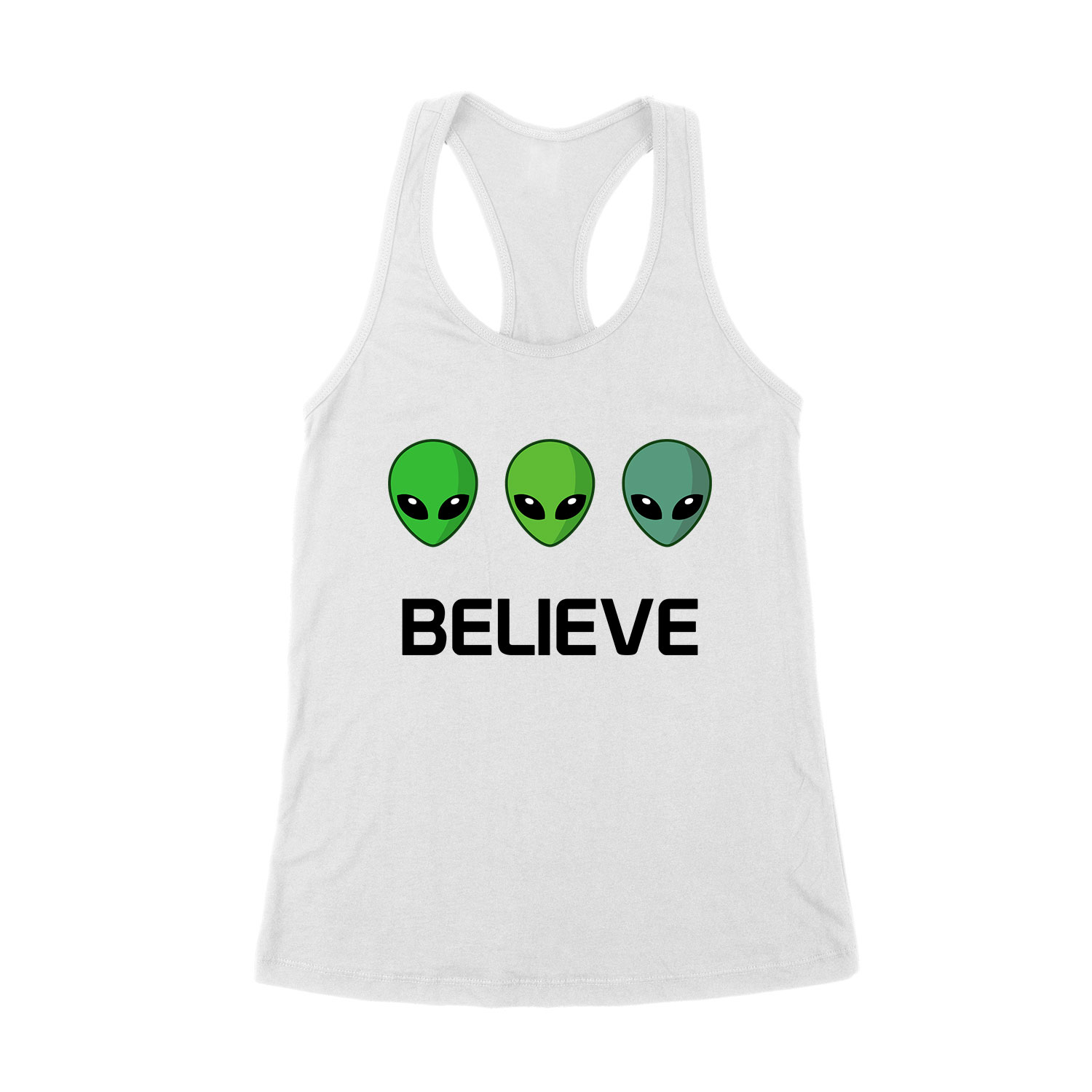 believe ufo Fehér Női Trikó