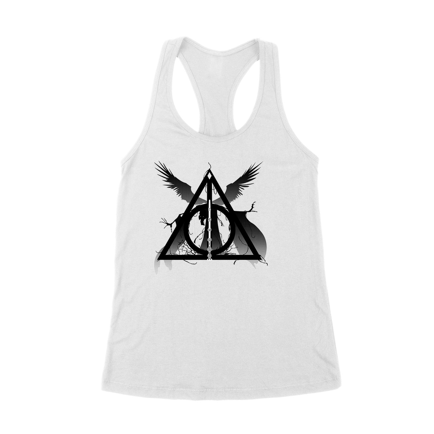 harry potter halál ereklyéi Fehér Női Trikó