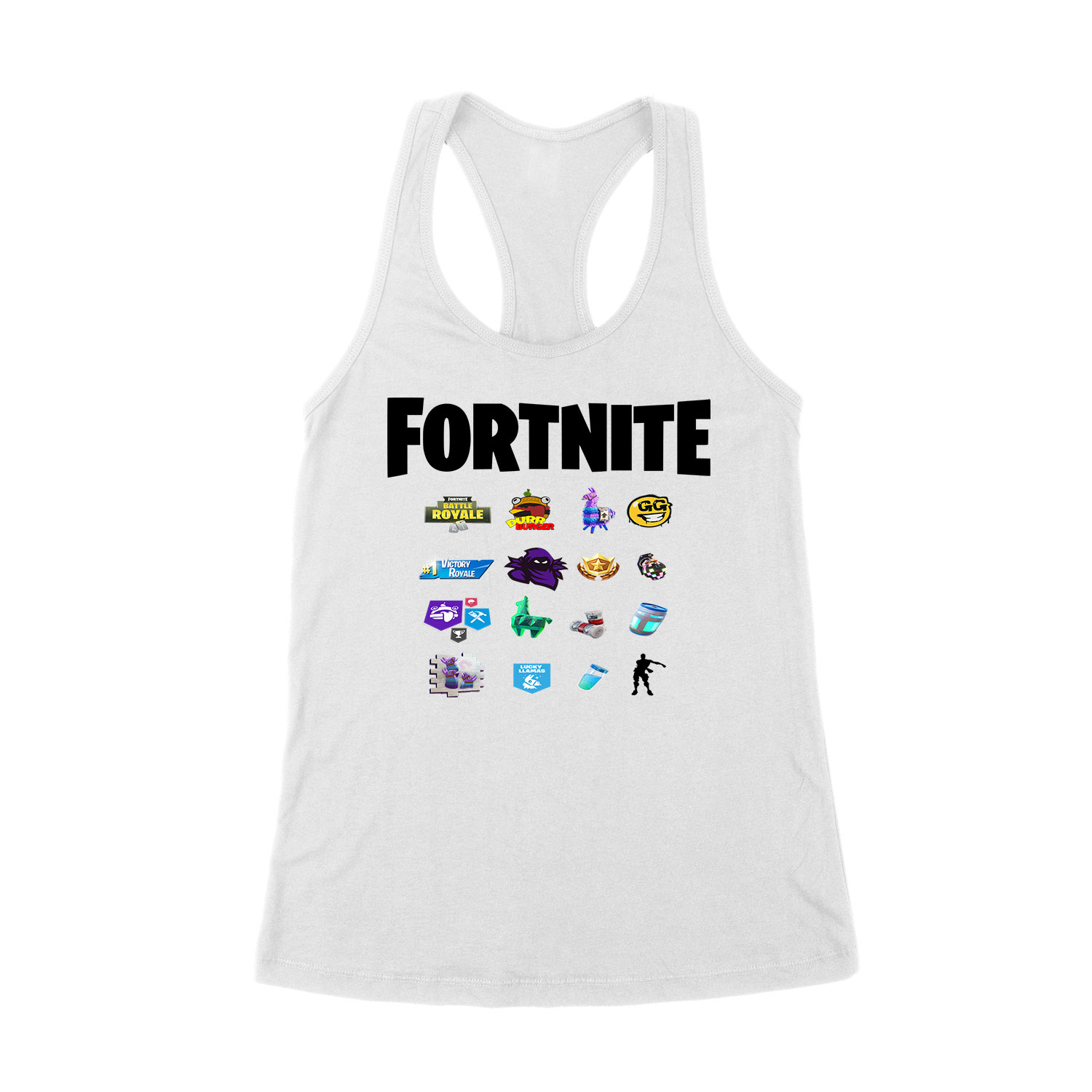 fortnite loot láma Fehér Női Trikó