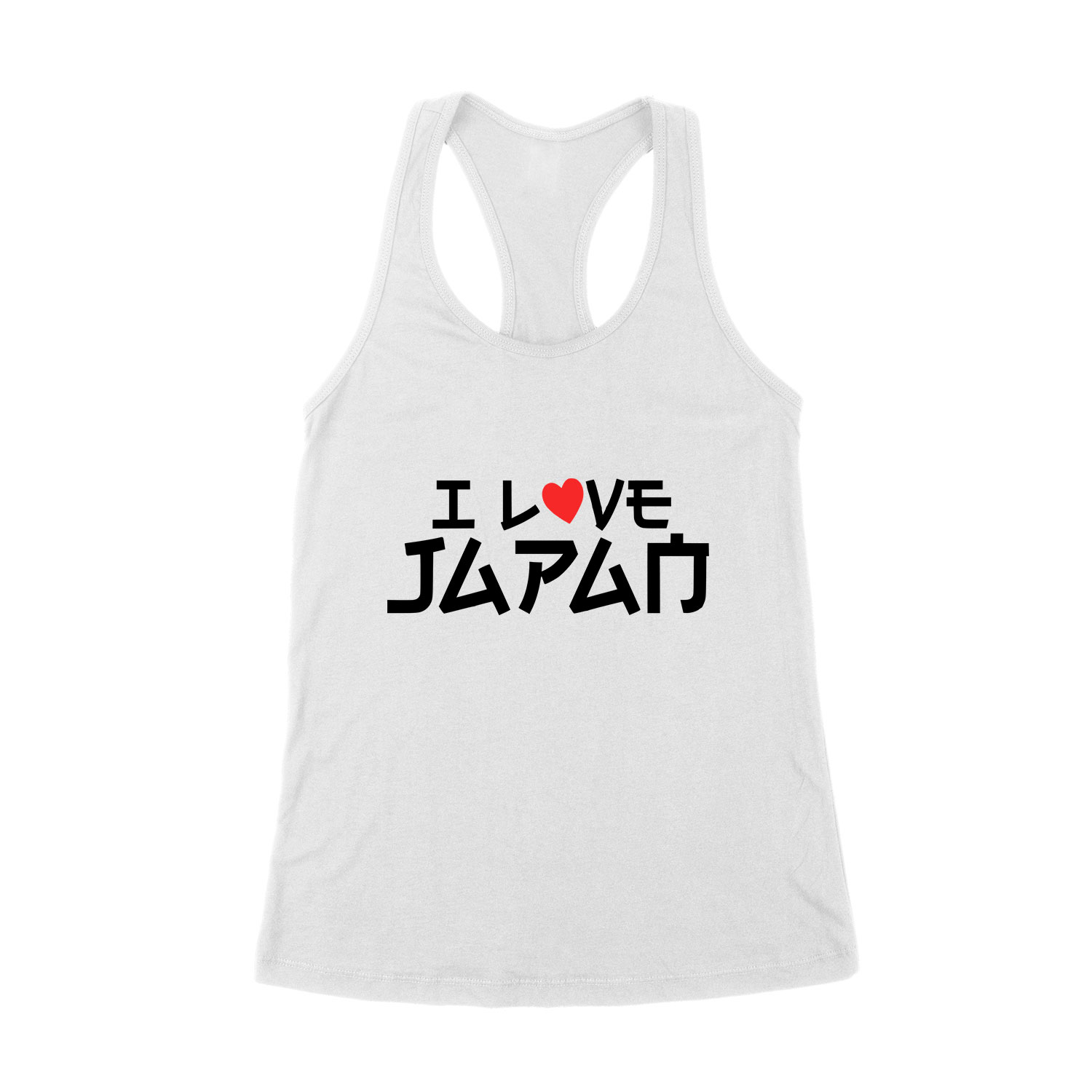 i love japán japan Fehér Női Trikó