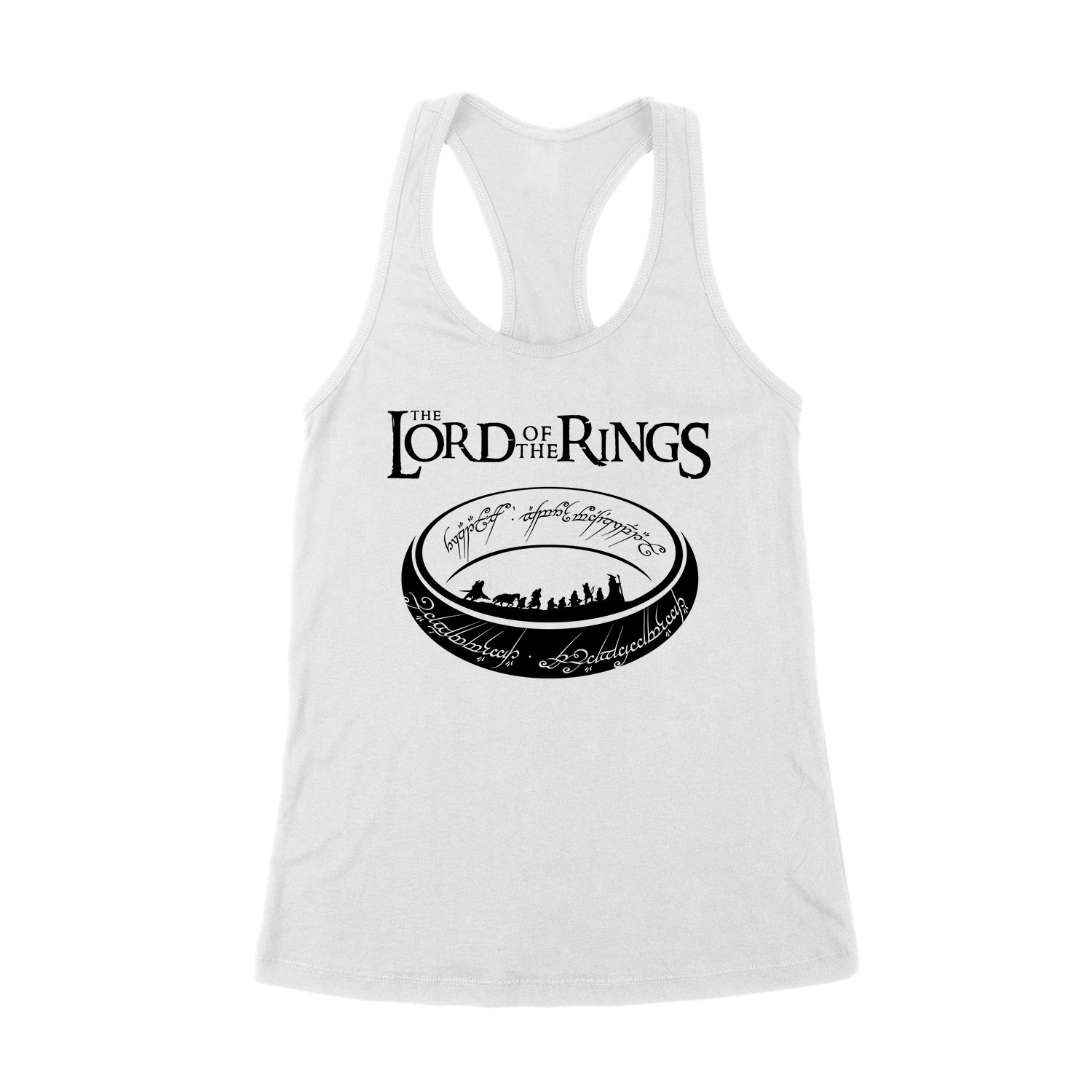 the lord of the rings gyűrűk ura Fehér Női Trikó