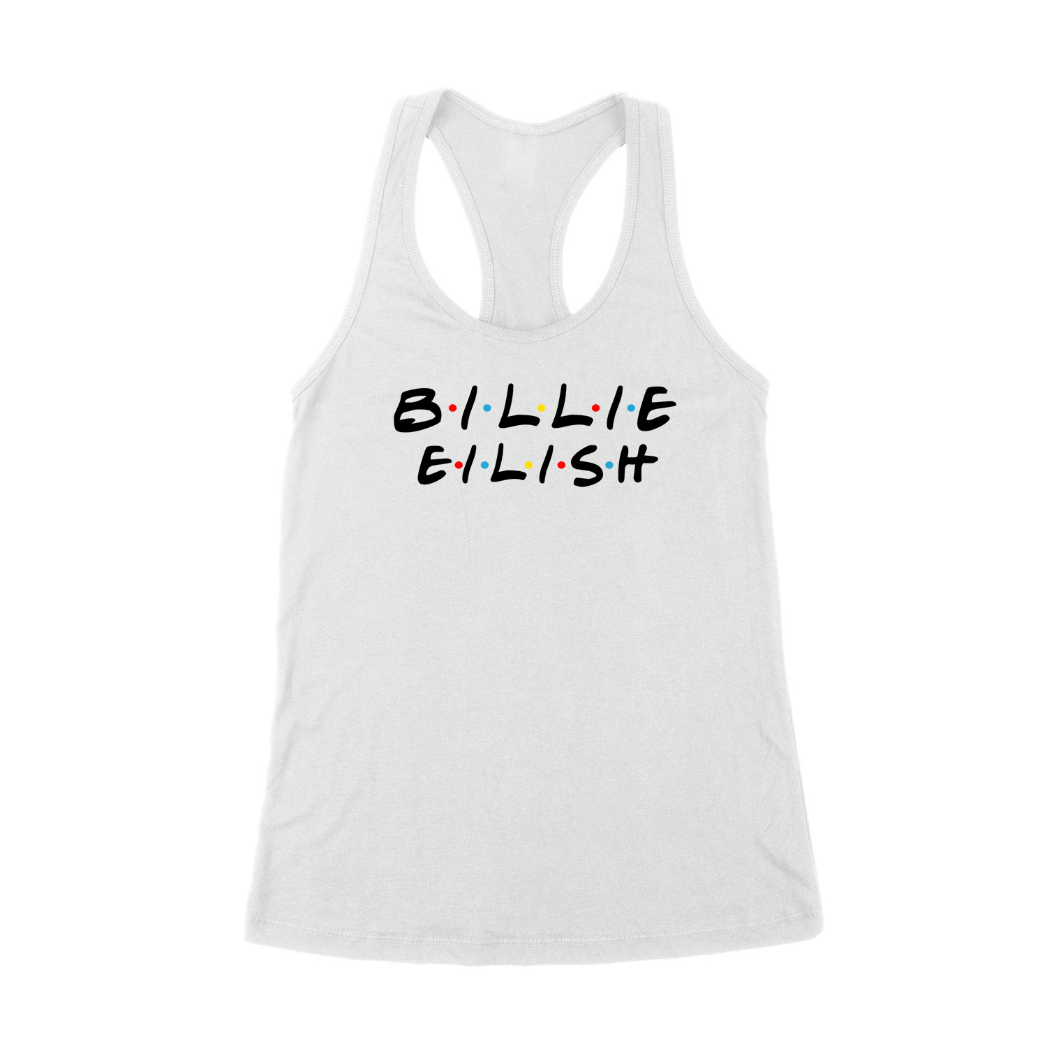 billie eilish Fehér Női Trikó