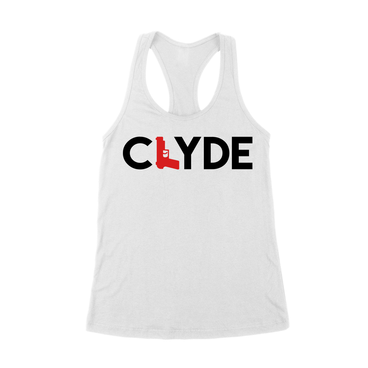 Bonnie és Clyde Fehér Női Trikó