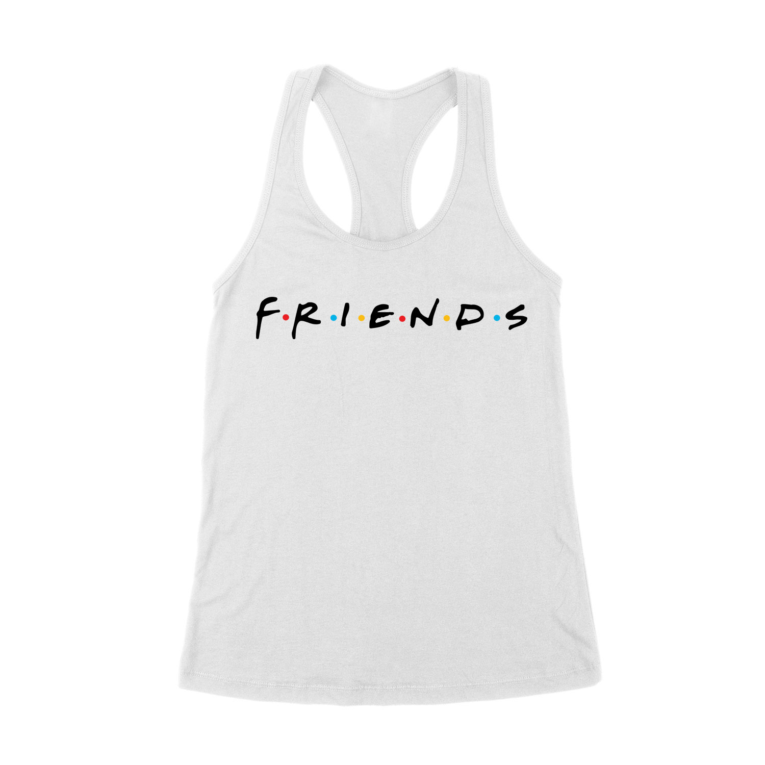 friends jóbarátok Fehér Női Trikó