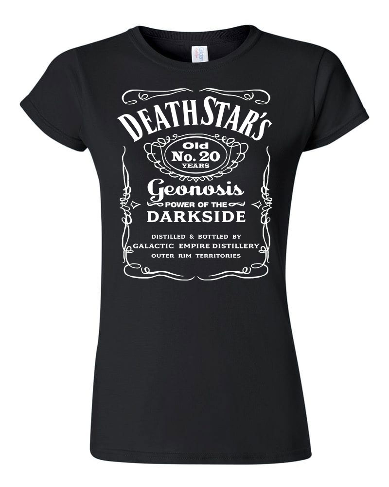 Star Wars Halálcsillag Death Star Fekete Női Póló