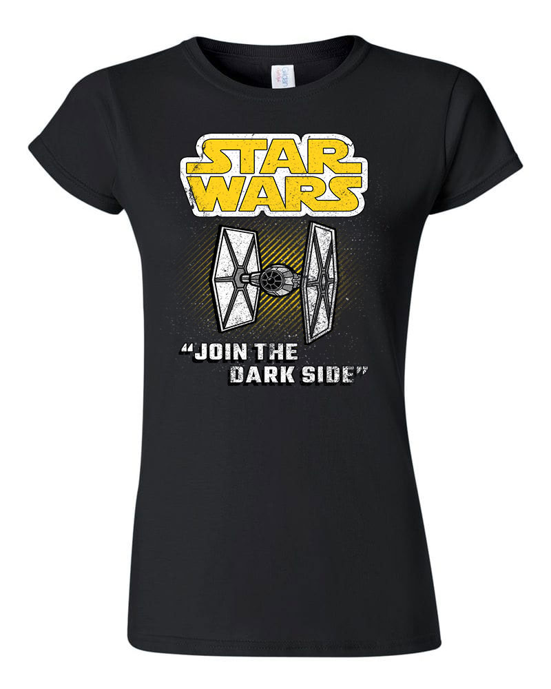 star wars fighter Fekete Női Póló