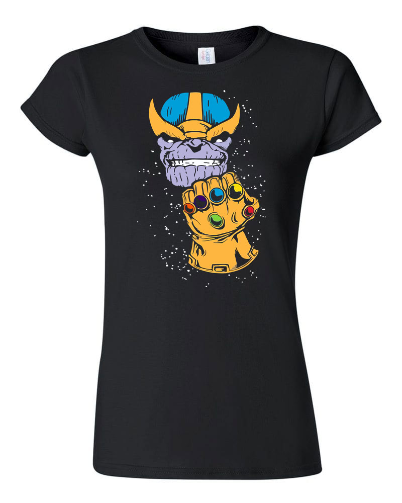 Thanos Fekete Női Póló