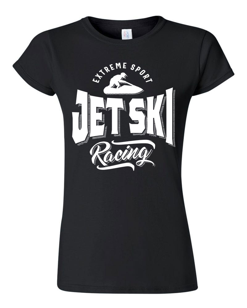 jet ski Fekete Női Póló