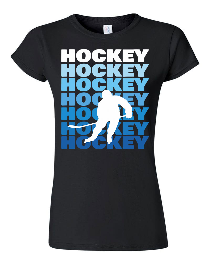 hockey hokis Fekete Női Póló