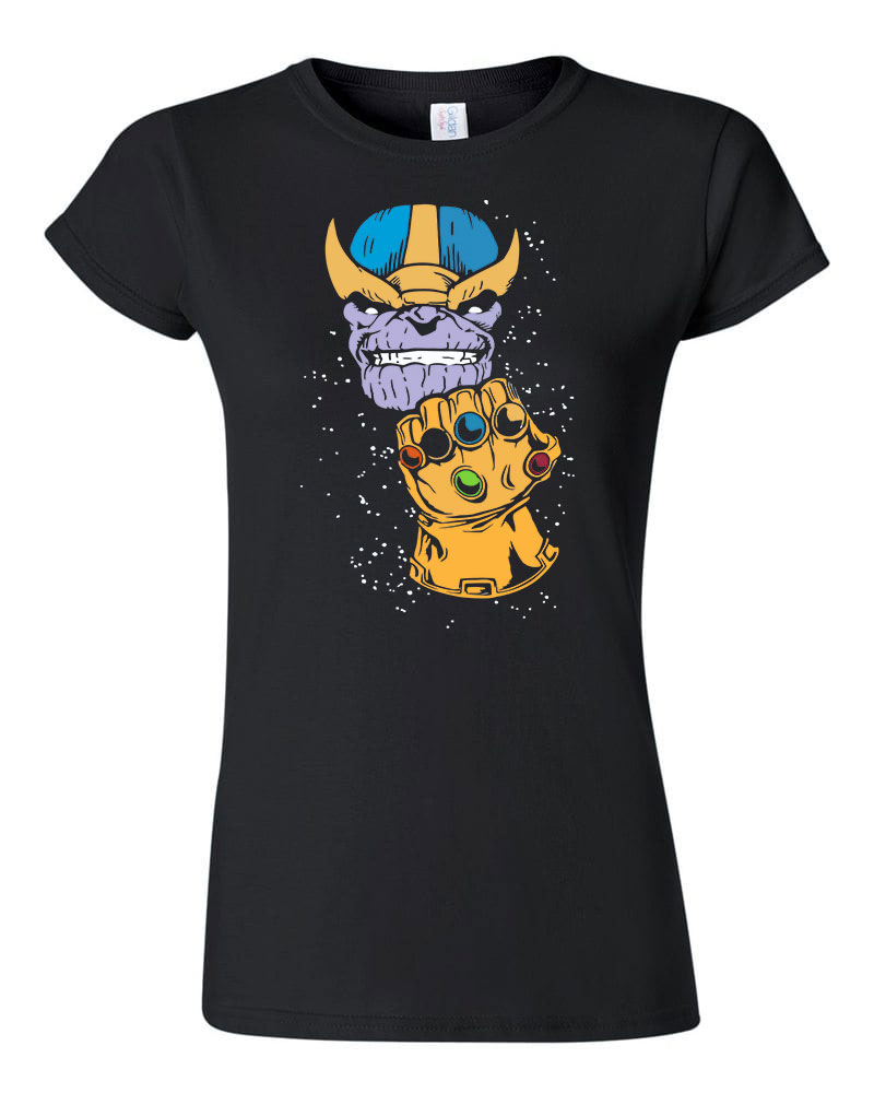 avengers bosszúállók thanos Fekete Női Póló
