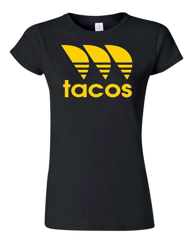 taco tacos Fekete Női Póló