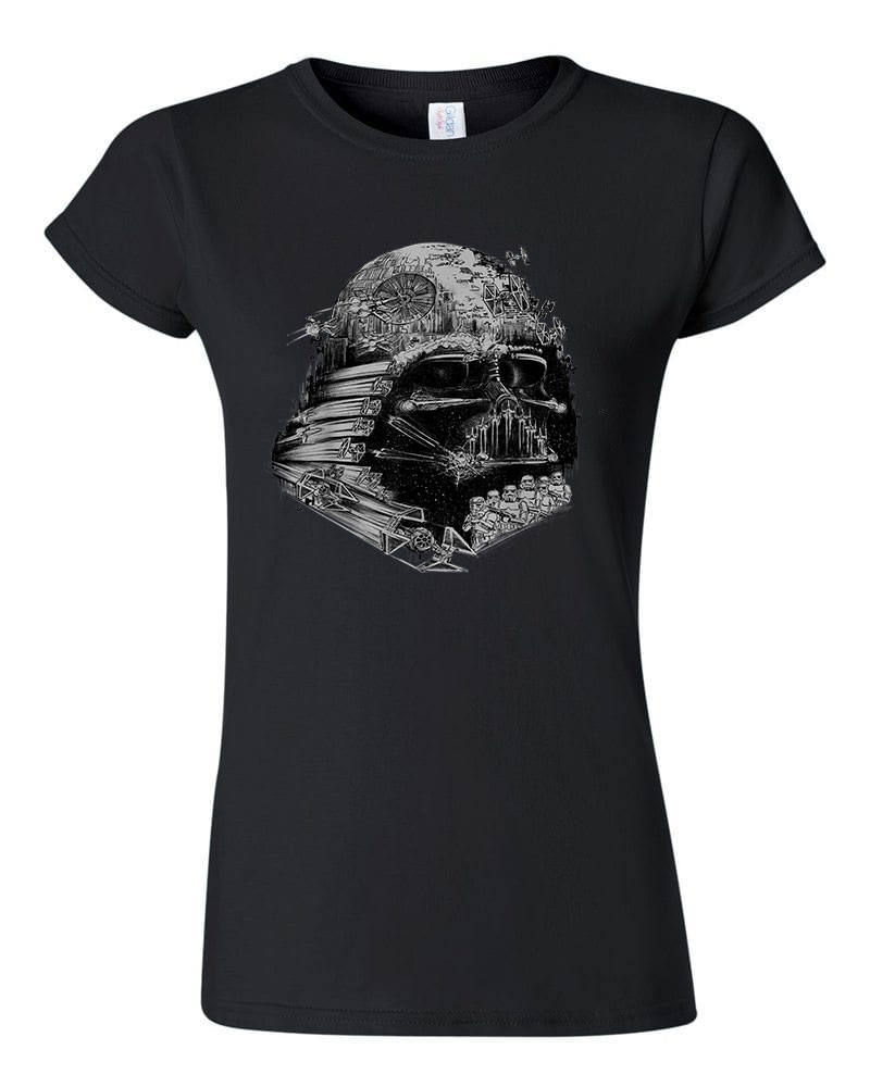 star wars darth vader Fekete Női Póló