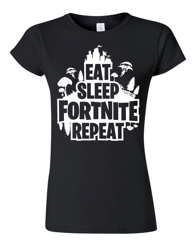 fortnite battle royale Fekete Női Póló