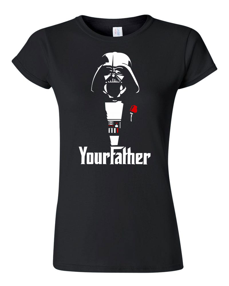 star wars darth vader Fekete Női Póló