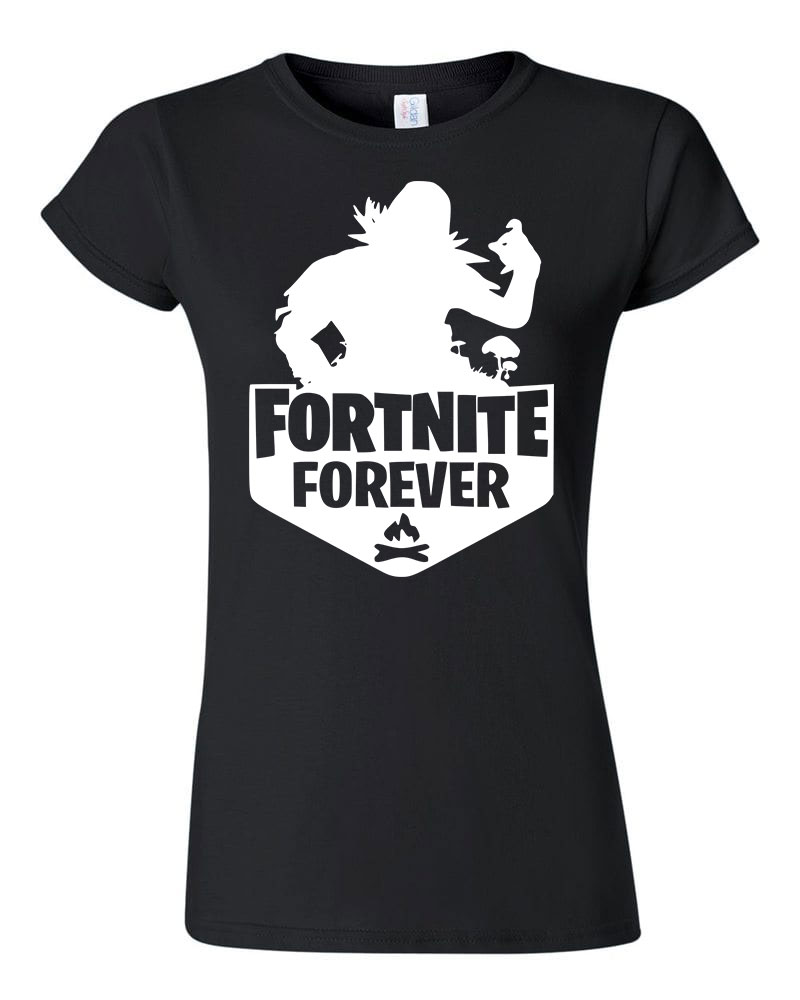 fortnite forever Fekete Női Póló