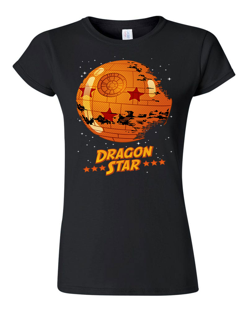 Dragon ball Fekete Női Póló