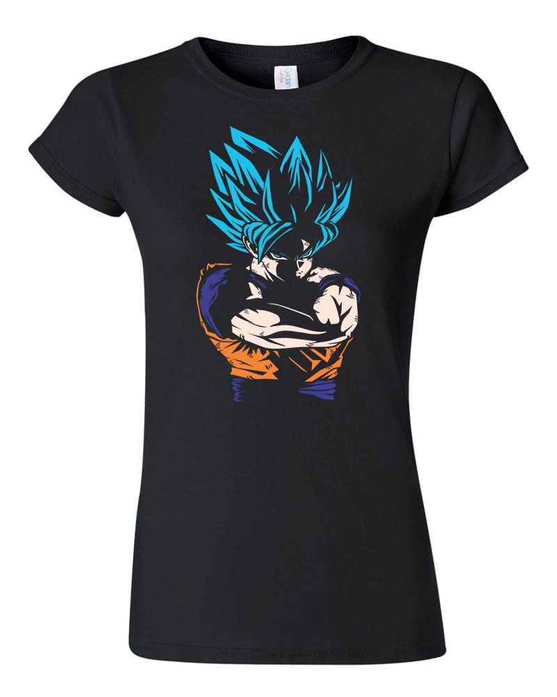 son goku dragon ball Fekete Női Póló