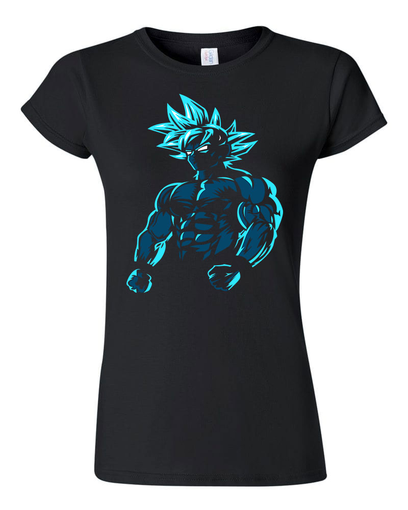 son goku dragon ball Fekete Női Póló