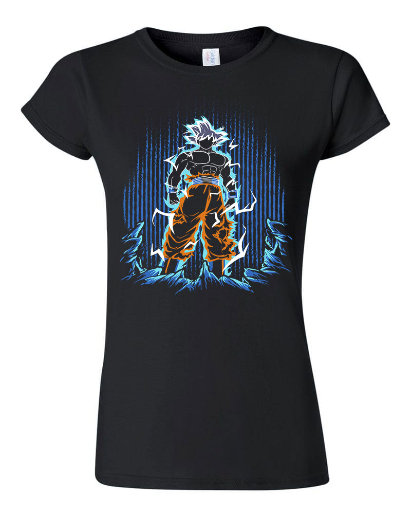 son goku dragon ball Fekete Női Póló