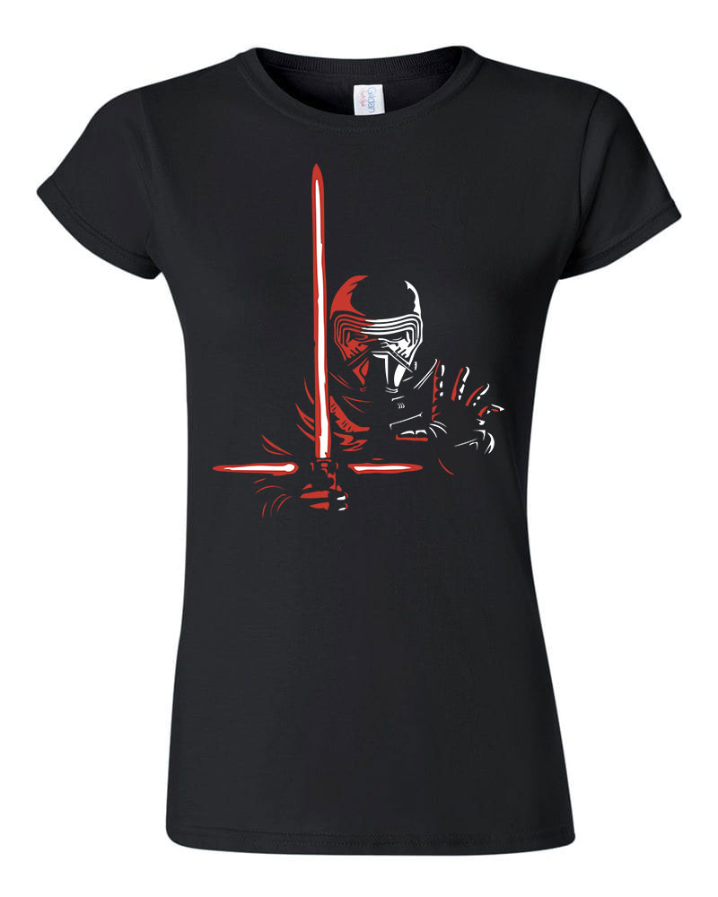 kylo ren star wars Fekete Női Póló