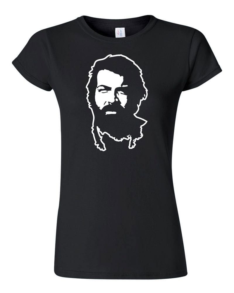 Bud Spencer Fekete Női Póló